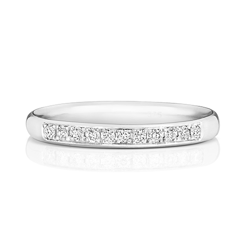 18ct Rose Gold Diamond Eternity Ring | Hancocks Jewellers