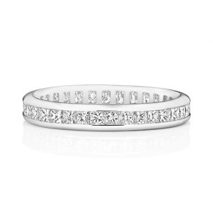 PLATINUM DIAMOND FULL ETERNITY RING